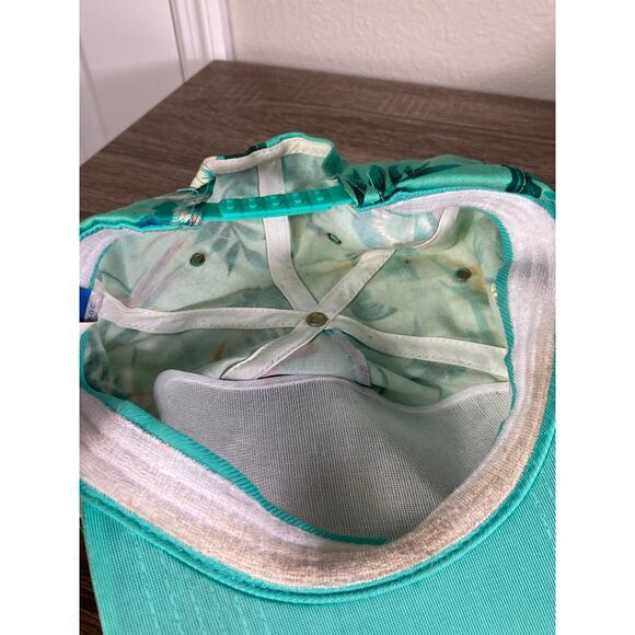 Vintage 1990 MacMillan Bloedel Floral Courtyard Snapback Hat Made in Taiwan - Picture 13 of 13